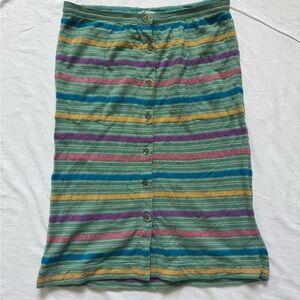 True Vintage Missoni Vibrant Striped Pencil Skirt
